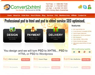 Convert 2 xHTML