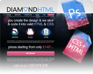 Diamond HTML