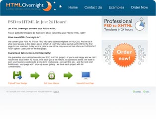 HTML Overnight