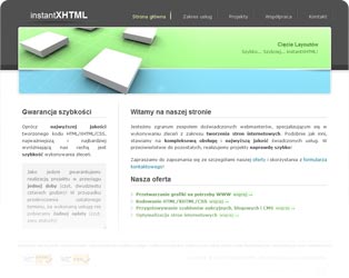 Instant xHTML