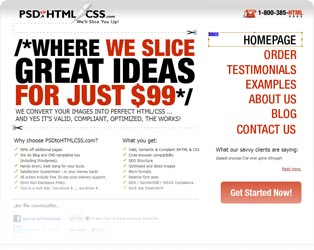 PSD to HTML CSS