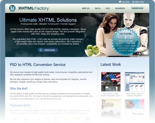 xHTML Factory